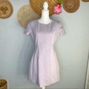 Stylestalker Revolve Perforated Mini Dress Women's 8 Purple Thick Knit Structure